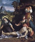 Dosso Dossi Lamentation over the Body of Christ oil painting on canvas